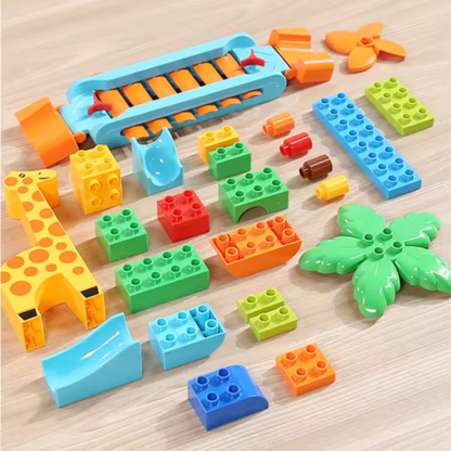 Musical Marble Run Set Feature Blocks Sample